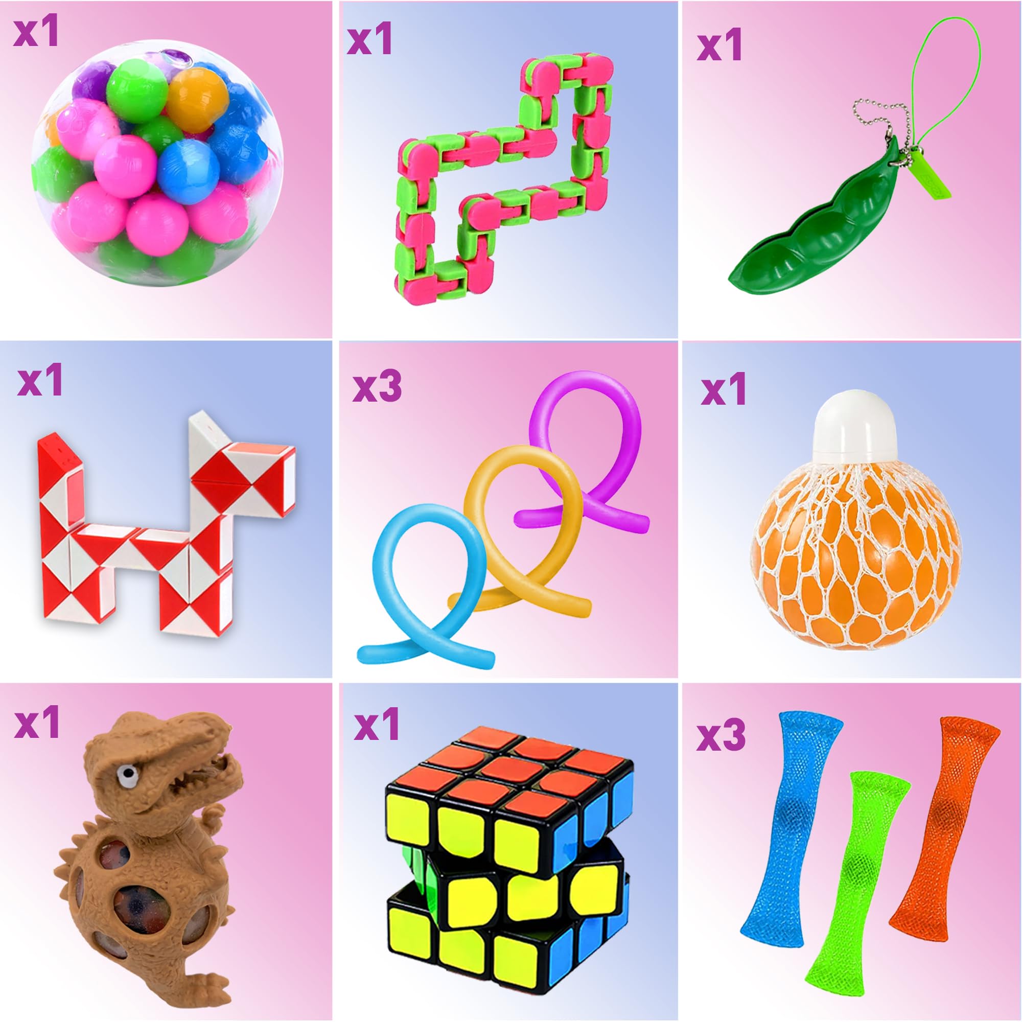 Fidget Toys fĂĽr Kinder Partygeschenke Mitgebsel Kindergeburtstag gastgeschenke Klassenzimmer Preise zum