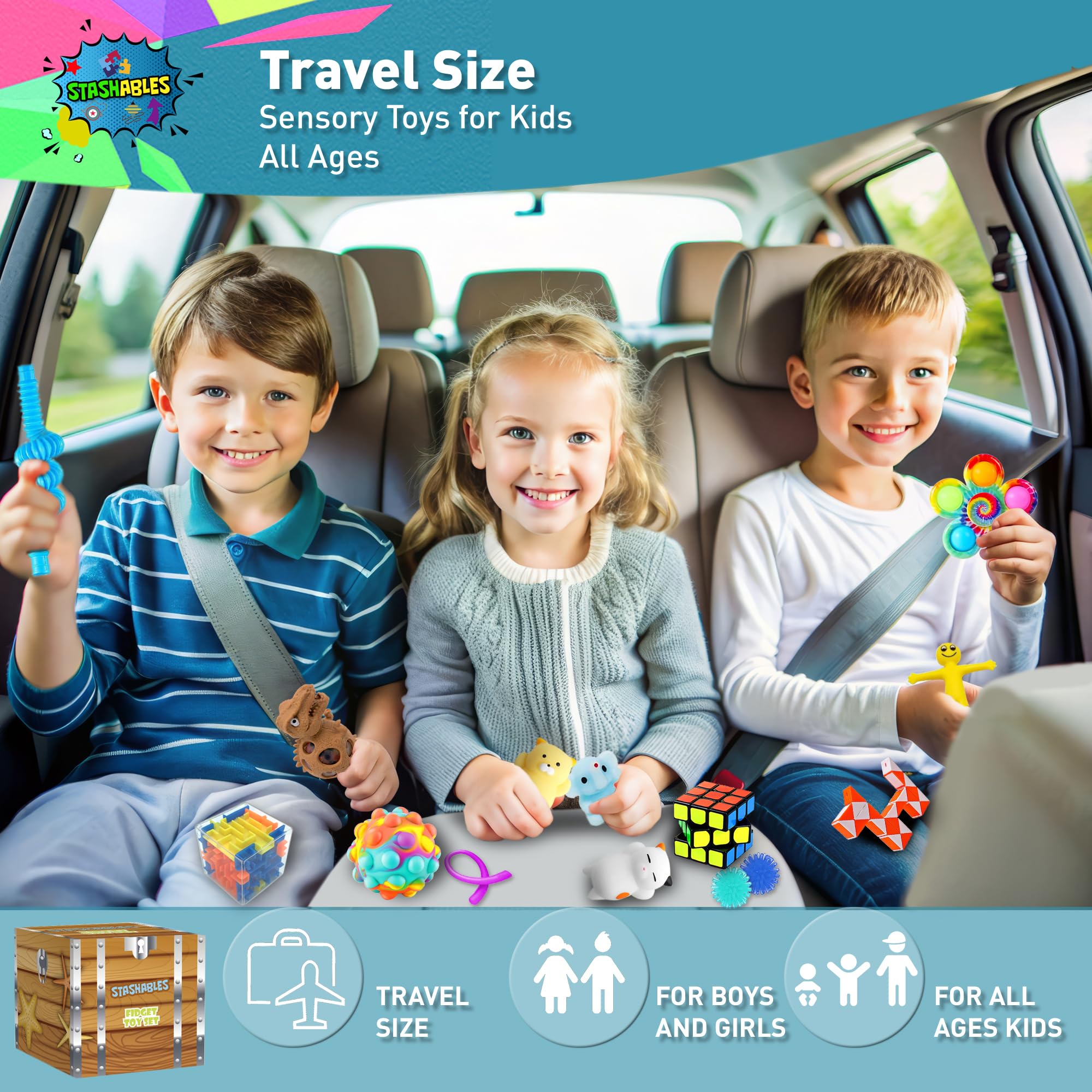 Fidget Toys fĂĽr Kinder Partygeschenke Mitgebsel Kindergeburtstag gastgeschenke Klassenzimmer Preise zum